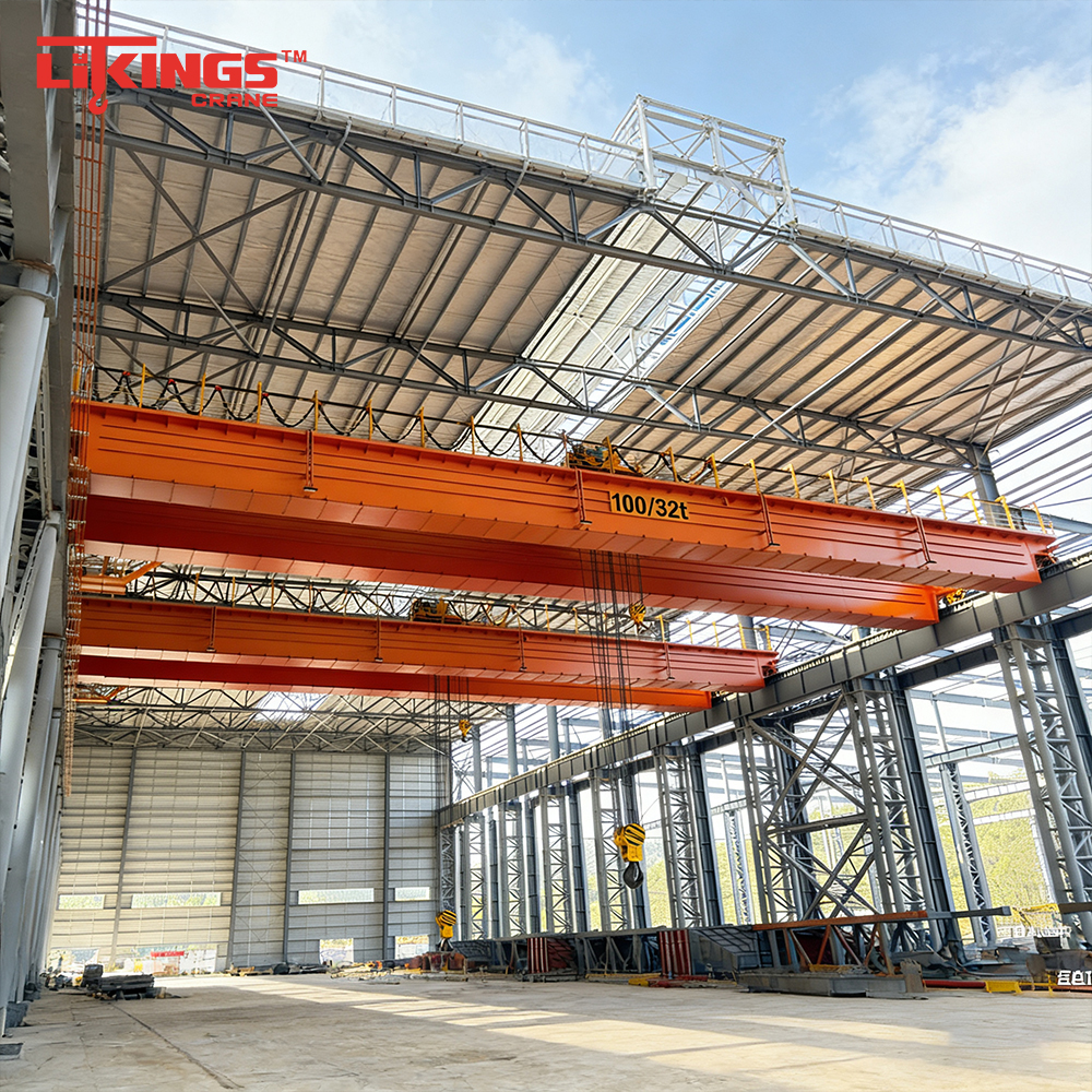 IP54 Protection Grade Metallurgical Crane Beam Crane Single Girder Bridge Crane  for Manufacturing Factory