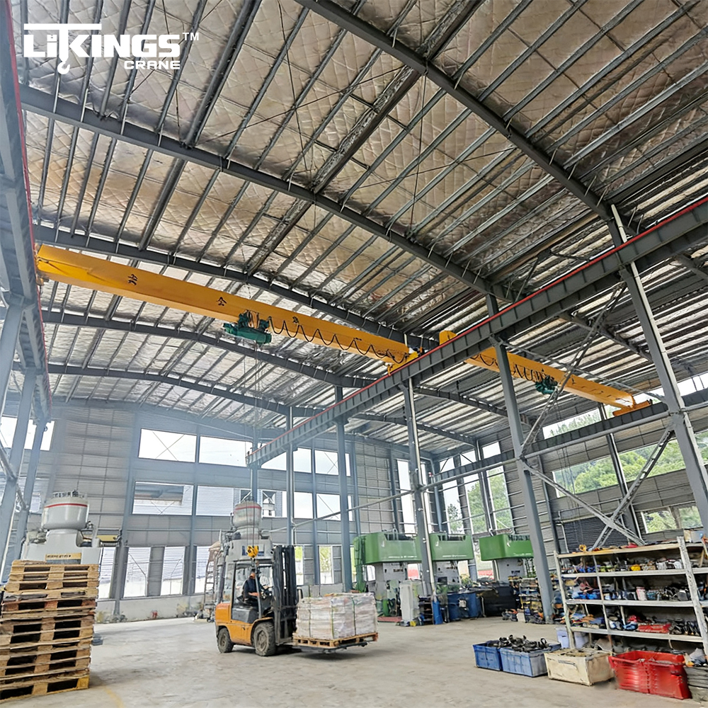 Safe and Reliable Bridge Crane Single Bridge Hoists Protection Device for Industrial Workshop Metallurgical Lifting